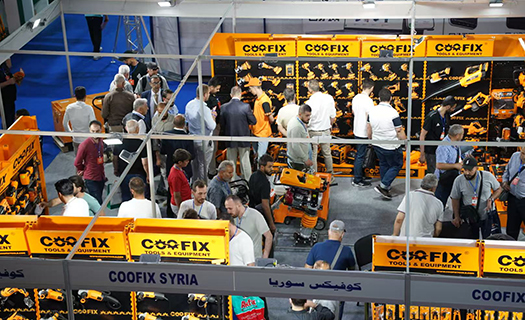 Представитель компании COOFIX в Сирии успешно принял участие в местной отраслевой выставке.